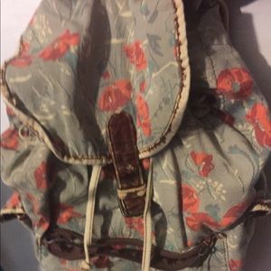 Floral print bag